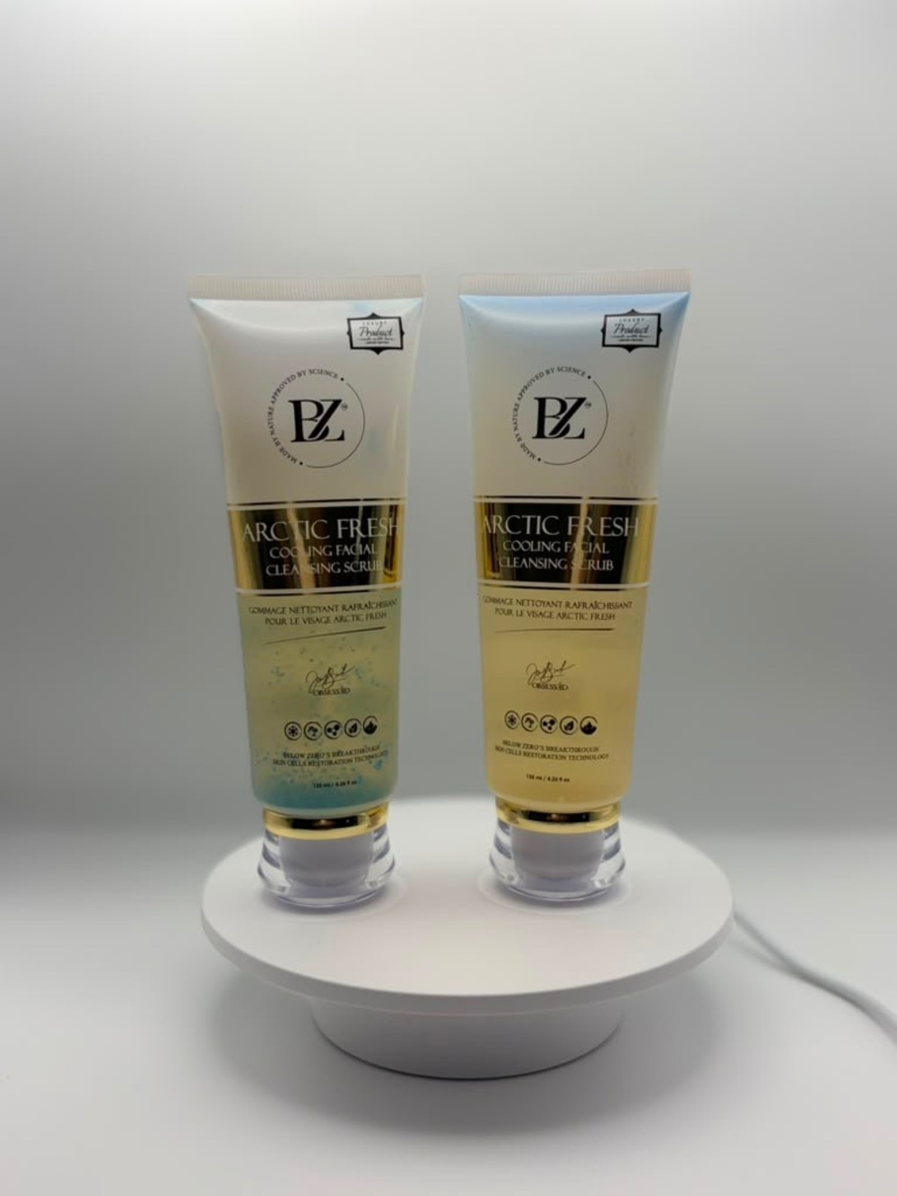 Arctic Fresh Cooling Facial Cleansing Scrub -  Yellow